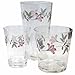 Corelle Coordinates by Reston Lloyd Pink Trio Acrylic Tumbler Glasses, 19-Ounce, Set of 6