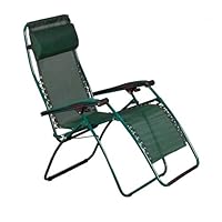 Faulkner Standard Recliner Green Mesh with Padded Arms