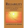 Reliability: Probabilistic Models and Statistical Methods