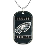 Silvertone National Football League Philadelphia Eagles Tag Necklace