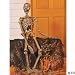 CREEPY 3 FOOT HALLOWEEN SKELETON PROP FOR HAUNTED HOUSES - LIFE-LIKE FULL 3D
