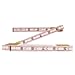 Lufkin 1066D 6 Engineers Scale Wood Folding Rule