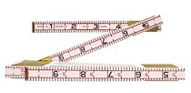 Apex Tool Group 1066D Engineers Scale Wood Folding Rule
