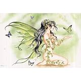 Nene Thomas (Vines & Butterfly Fairy) Art Poster Print - 24" X 36"