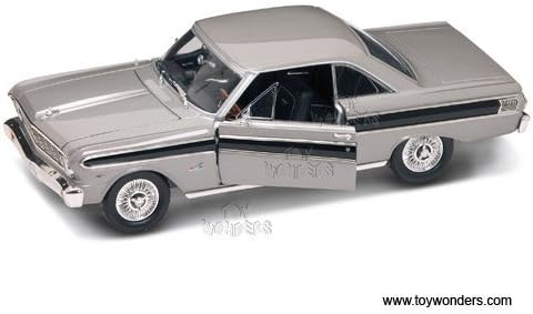 92708sv Yatming - Ford Falcon Hard Top (1964, 1:18, Silver) 92708 Diecast Car Model Auto Vehicle Die Cast Metal Iron Toy Transport by carautoveh