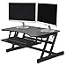 Lorell Adjustable Desk Riser Plus, Black