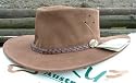 Suede Leather Wallaroo Hat