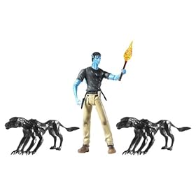  Avatar Viperwolf Attack with Jake Sully Figure