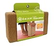Gaiam Cork Yoga Brick Gaiam Cork Yoga Brick