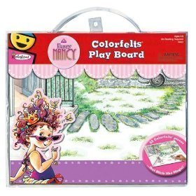University Game Fancy Nancy Colorfelts Play Board