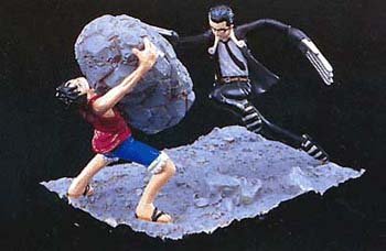 One Piece Vol. 2 Luffy vs Kurahadoll Figure