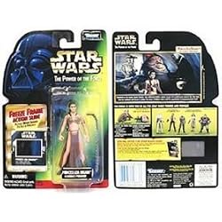 Star Wars Freeze Frame - Princess Leia Organa as Jabba's Prisoner Action Figure - NOT MINT PACKAGE