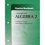 Algebra 2: Practice Workbook McDougal Littell