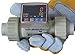 1/2" TKP Paddle Wheel Polypropylene Flow Meter & Flow Totalizer + flow Rate Pulse + Flow Totalizer Pulse