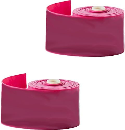 Iron Heroes 2 Pack Red Floss Band Tape- Compression Bands for Mobility, Crossfit, ankle, knees, elbow, shoulder Wod