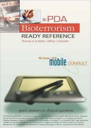 Bioterrorism Ready Reference: For PDA (McGraw-Hill Mobile Consult)