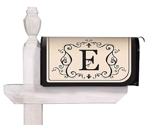 Monogram Magnetic Mailbox Cover - E