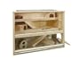 Elmato 10477 Zimmervoliere Luxus, stabile Schreinerqualit�t