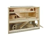Elmato 10477 Zimmervoliere Luxus, stabile Schreinerqualit�t