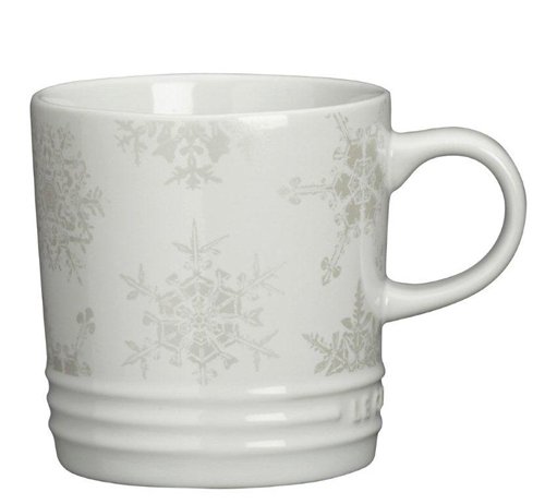 Le Creuset 91007235013000 Becher Schneeflocke wei&szlig;