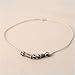 Urban Boundaries Wood & Metal Art on a String 5 Necklace (18, Metal Closure)