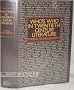 Who's Who in Twentieth Century Literature