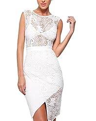Wrap Lace Polyester/Spandex Mini Dress 