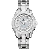 Bulova 96M108 Ladies Precisionist Longwood All Silver Watch