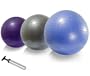 65cm Anti-burst Rhino Skin Stability Ball with New and Improved High Quality 10-inch Hand Pump included FREE