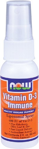 Now Foods, Vitamin D-3 Immune, Liposomal Spray, 