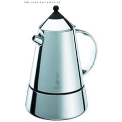 Bialetti Mia 4 Tassen schwarz Espressokocher Edelstahl Induktion