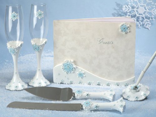 Winter wonderland wedding set. (Set of 32)