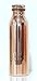 100% Pure Copper Ayurvedic Water Bottle - Leak-Proof Seal Cap - 18 Ounce 550mL