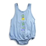 Mulberribush - Infant Girls Romper, Light Blue