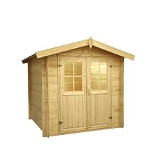 Gartenhaus Foix Ger�tehaus Blockhaus ca. 220x220 cm 19 mm