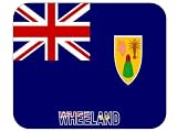 Turks And Caicos Islands Wheeland Mouse Pad