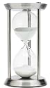 River City 13 Inch 60 Minute Stainless Steel Hourglass