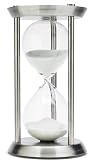 River City Clocks 13 Inch 60 Minute Stainless Steel Hourglass Timer - Model # 1360SS