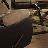 IMAGE OF Wesnoth Rocker Recliner Fabric: Lancaster Walnut