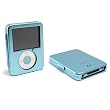 Apple iPod nano 3rd Generation Armor Case - The Metal Case (Aqua Blue)