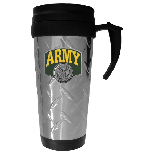 Army Textured Travel Mug
