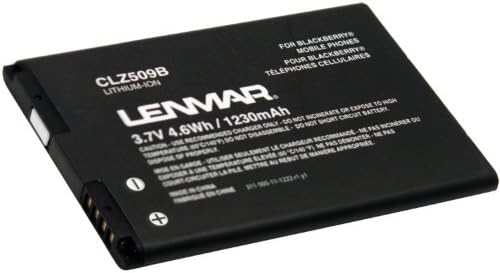 Lenmar Clz509b Replacement Blackberry Torch 9850, 9860, Bold 9930, 9790, 9900, Curve 9380 Cellular Phones - Retail Packaging - Black