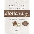 The American Heritage Dictionary of the English Language, Fourth Editon: Print a ND CD-ROM Edition with CDROM (American Heritage Dictionary of the English Language)