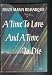 Books : A Time to Love and a Time to Die