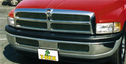 TRex Grilles 20450 Horizontal Aluminum Polished Finish Billet Grille Insert for Dodge Ram PickUp TRex Grilles 20450 Horizontal Aluminum Polished Finish Billet Grille Insert for Dodge Ram PickUp