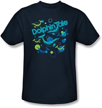 Dolphin Tale Bubbles T Shirt Mens Short-Sleeve T-Shirt
