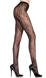 1st Fantasies Fashion Floral Lace Pantyhose