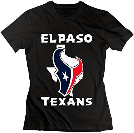 XiangHe Houston Texans Logo Women's T-Shirt Large Black Womens