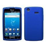 Blue Silicone Case / Skin / Cover for Samsung Captivate SGH-I897