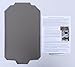 Armrest Console Replacement Cover with Staples - Medium Graphite Gray (Fits Ford Explorer)